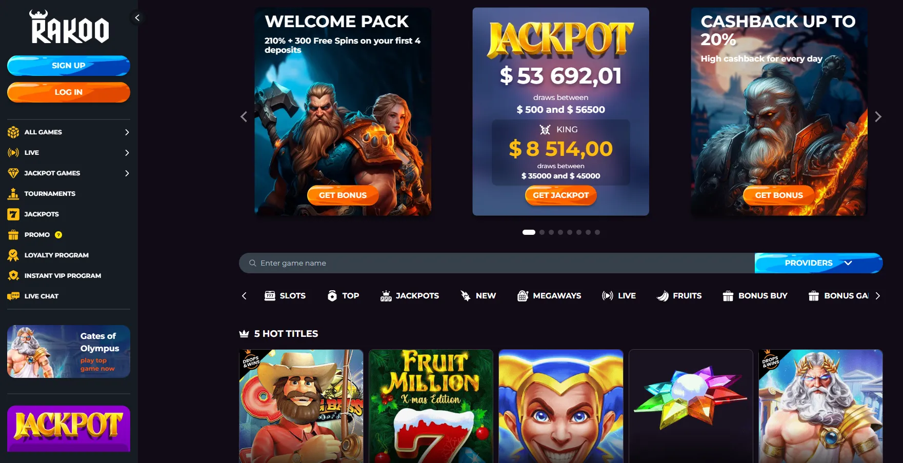 Rakoo Casino Reviews
