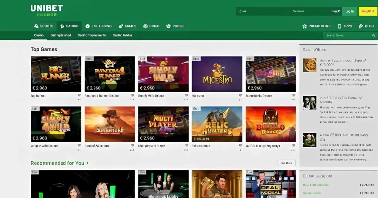 Unibet Casino Review