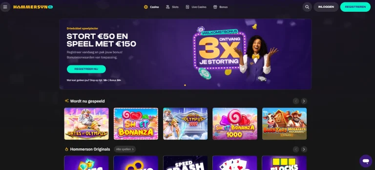 Hommerson Casino Review