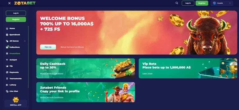 Zotabet Casino No Deposit Bonus