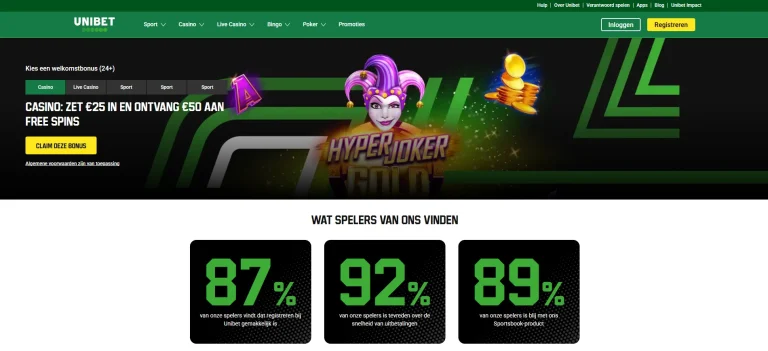 Unibet Casino Bonus