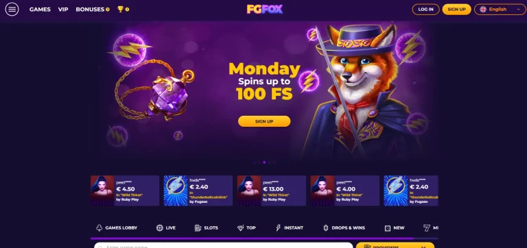 Fgfox Casino No Deposit Bonus