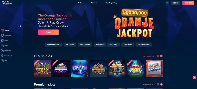 Holland Casino No Deposit Bonus