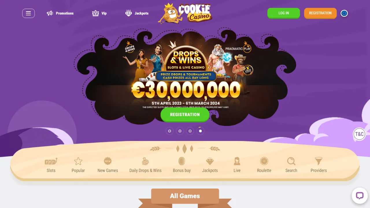 Cookie Casino Review